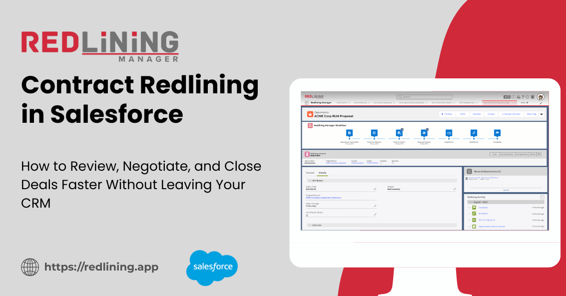 Salesforce Contract Redlining